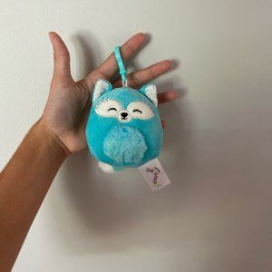 Squish mallows wolf Keychain